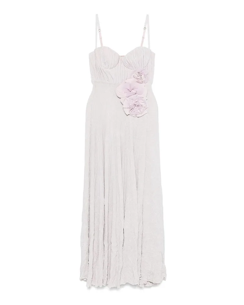 Elisabetta Franchi Knielanges Kleid - Lila Lila