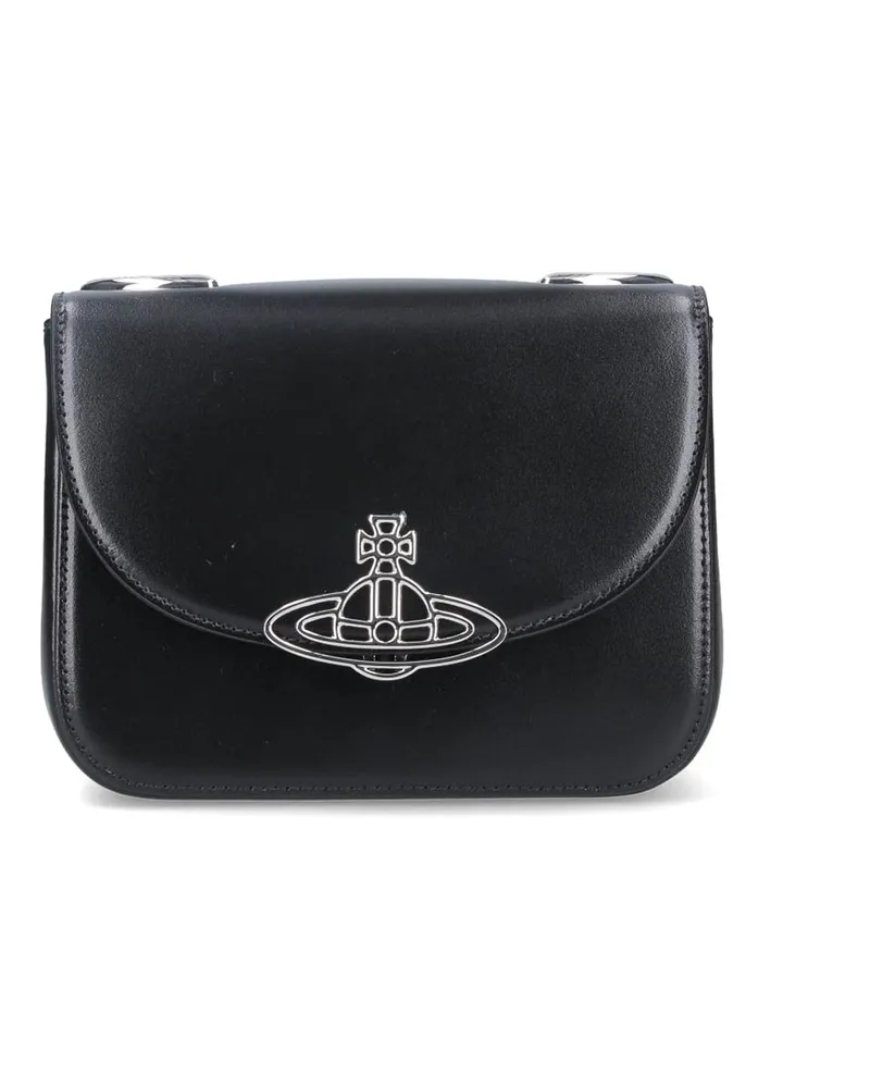 Vivienne Westwood Umhängetasche - Schwarz Schwarz