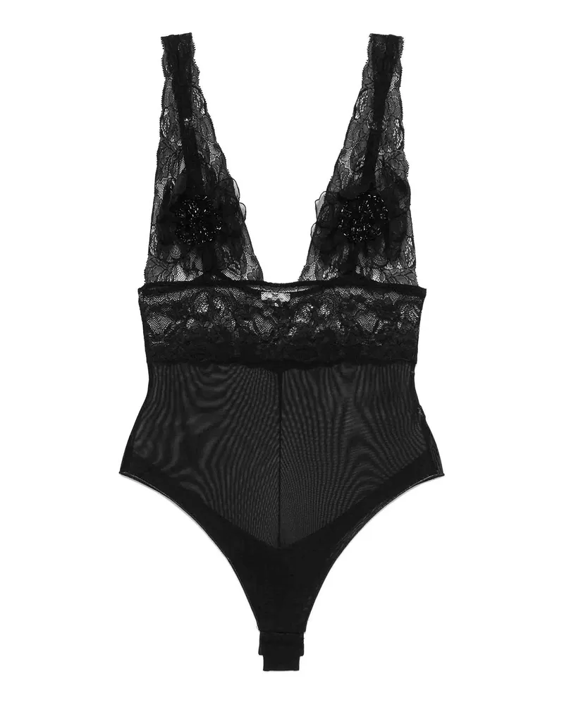 Elisabetta Franchi Top - Schwarz Schwarz