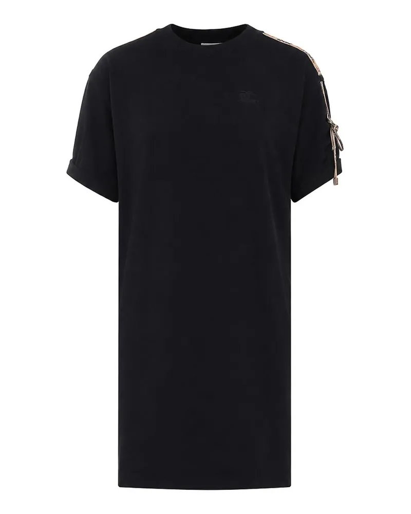 Burberry Knielanges Kleid - Schwarz Schwarz