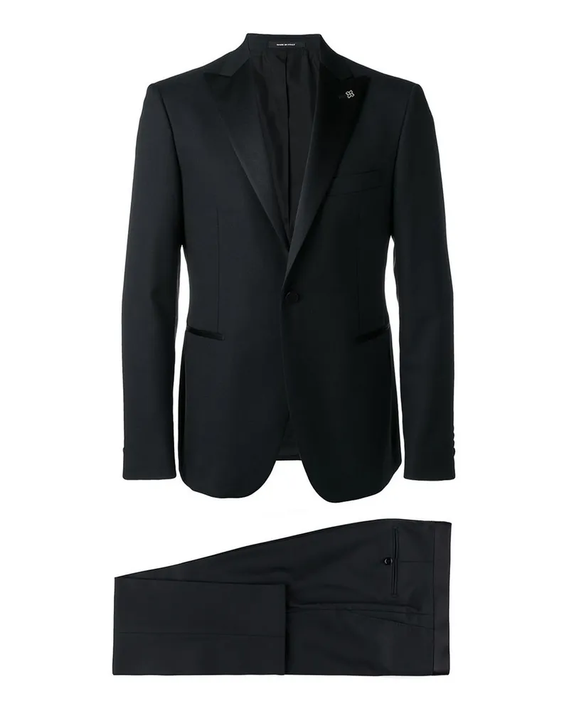 Tagliatore Eleganter Anzug - Schwarz Schwarz