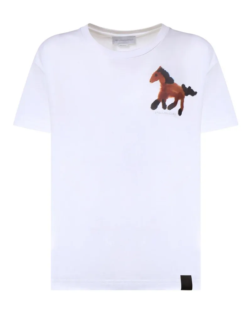 Stella McCartney T-Shirt - Weiß Weiß