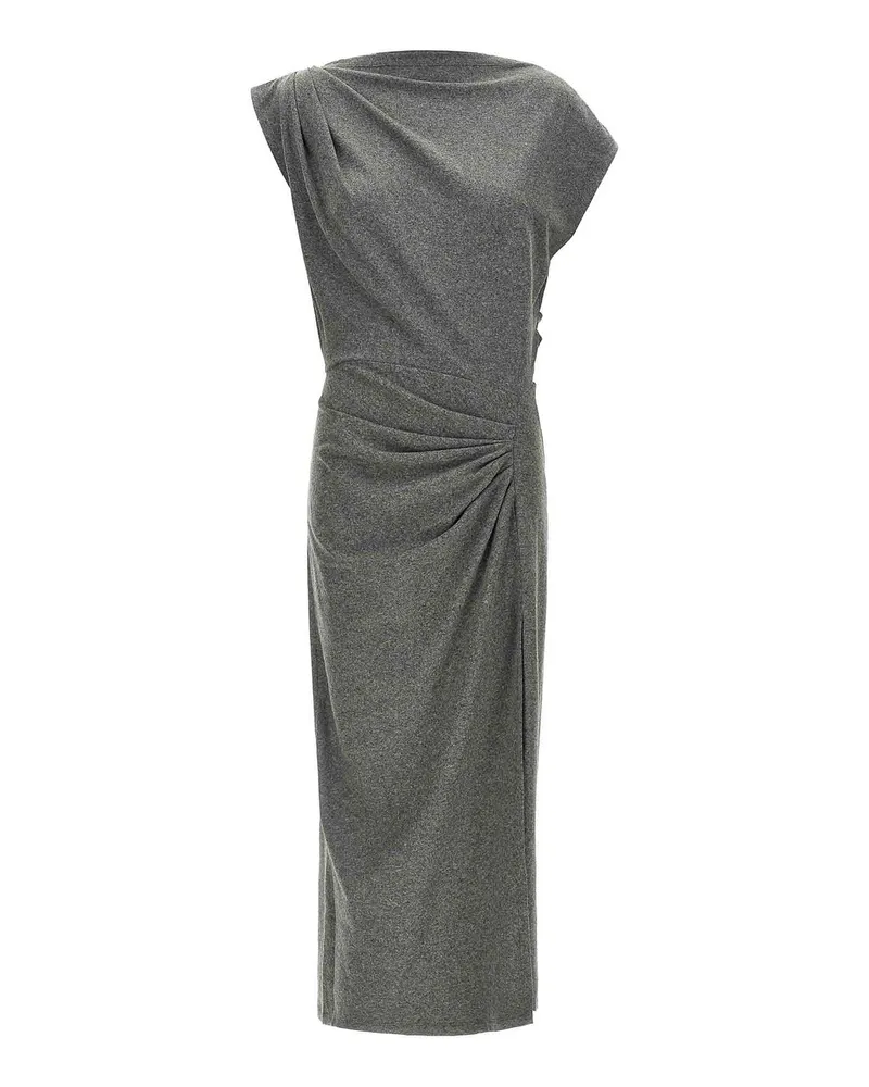 Étoile Isabel Marant Knielanges Kleid - Grau Grau