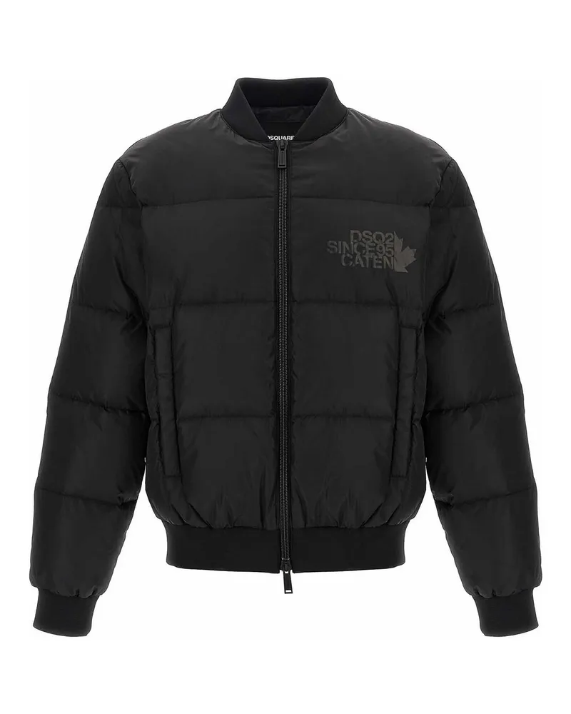 Dsquared2 Bomberjacke - Schwarz Schwarz