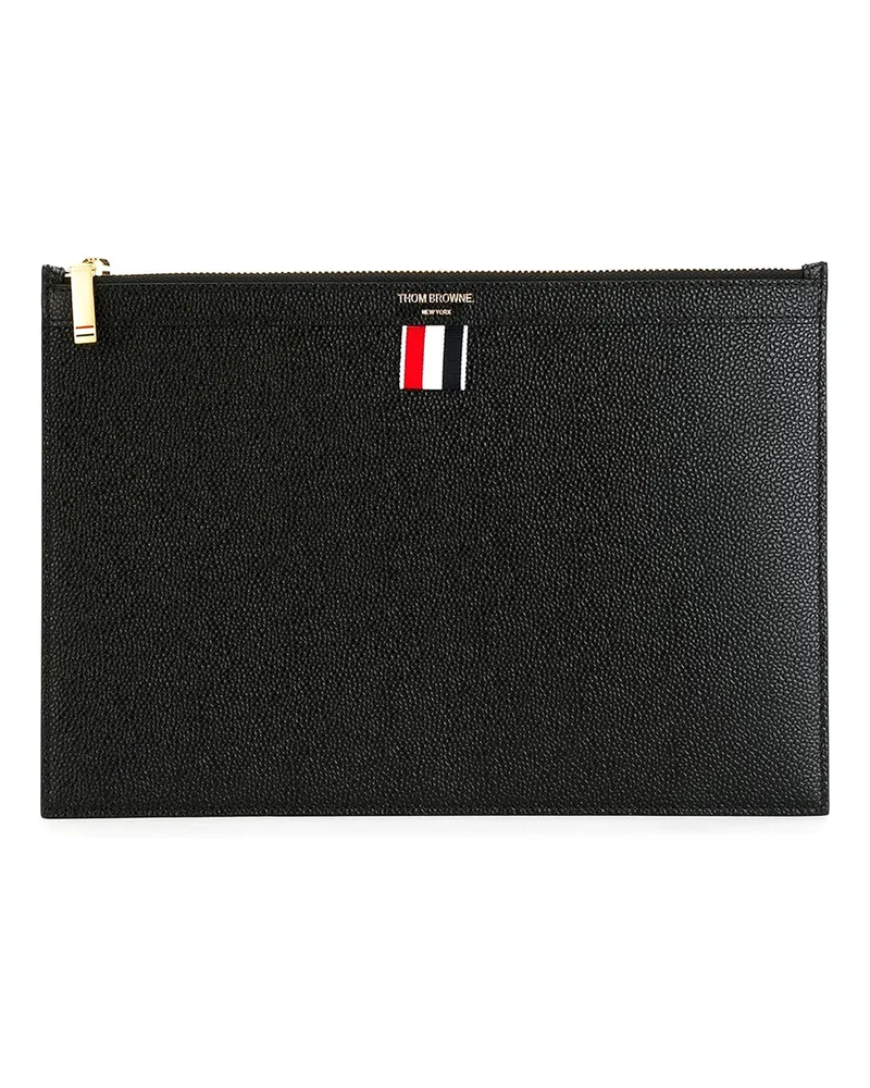 Thom Browne Portemonnaie - Schwarz Schwarz