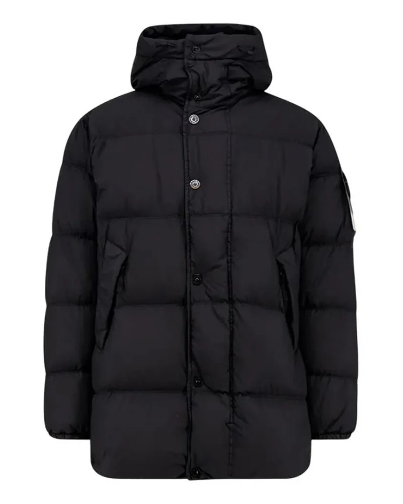 Stone Island Knielanger Mantel - Taupe Taupe