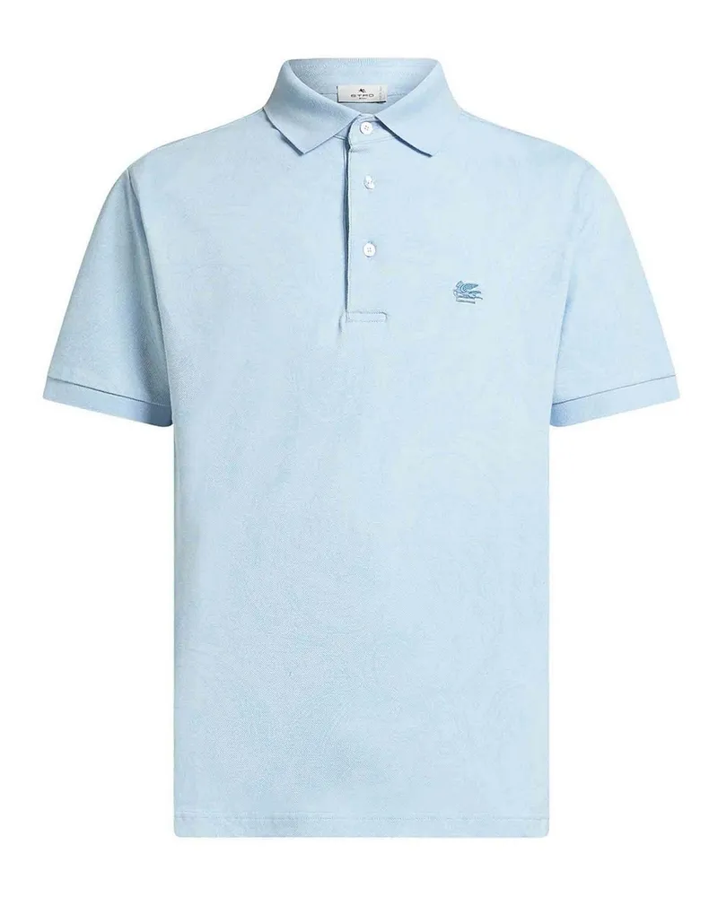 Etro Poloshirt - Blau Blau