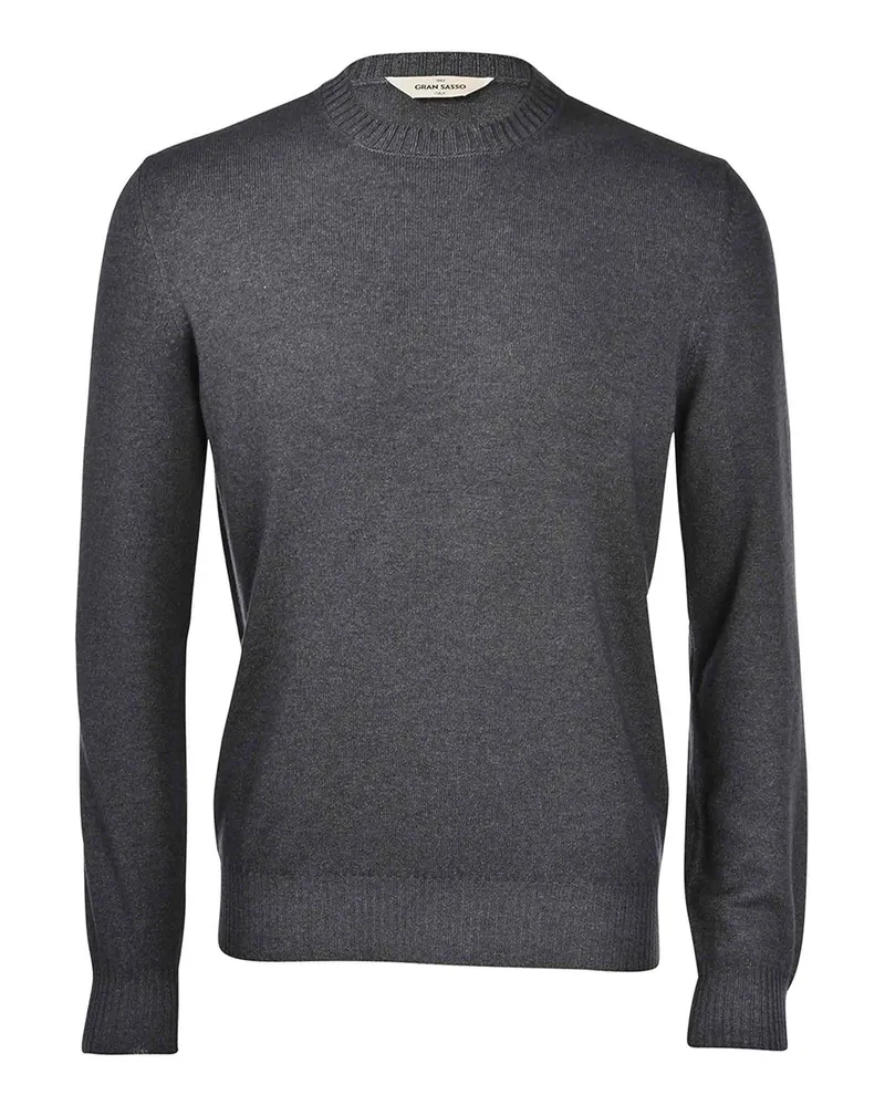 Gran Sasso Rundhalspullover - Schwarz Schwarz