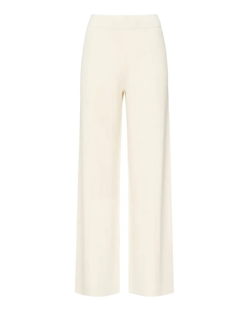 Max Mara Casual Hose - Creme Creme