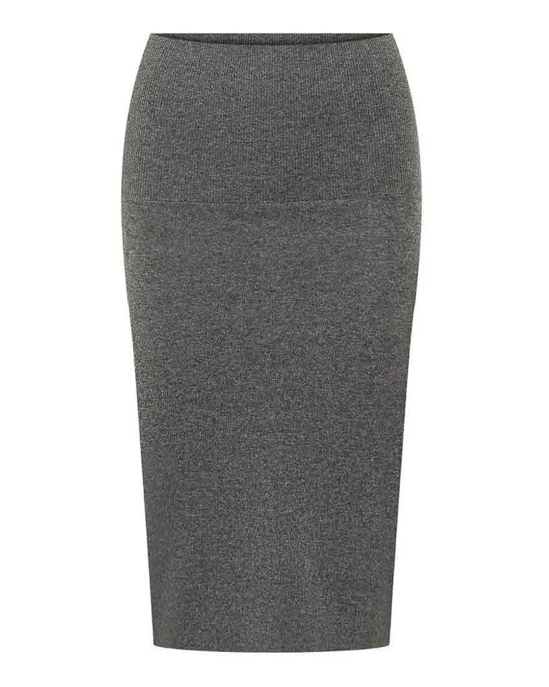 Stella McCartney Midirock - Grau Grau