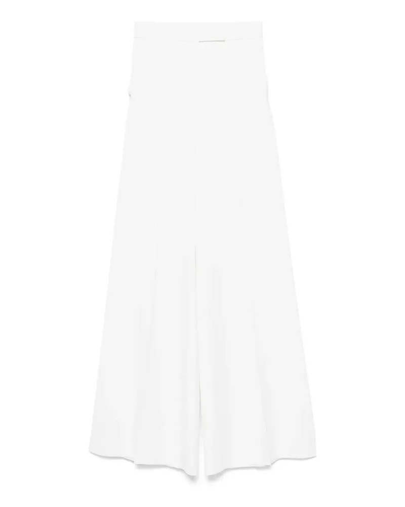 Max Mara Casual Hose - Weiß Weiß