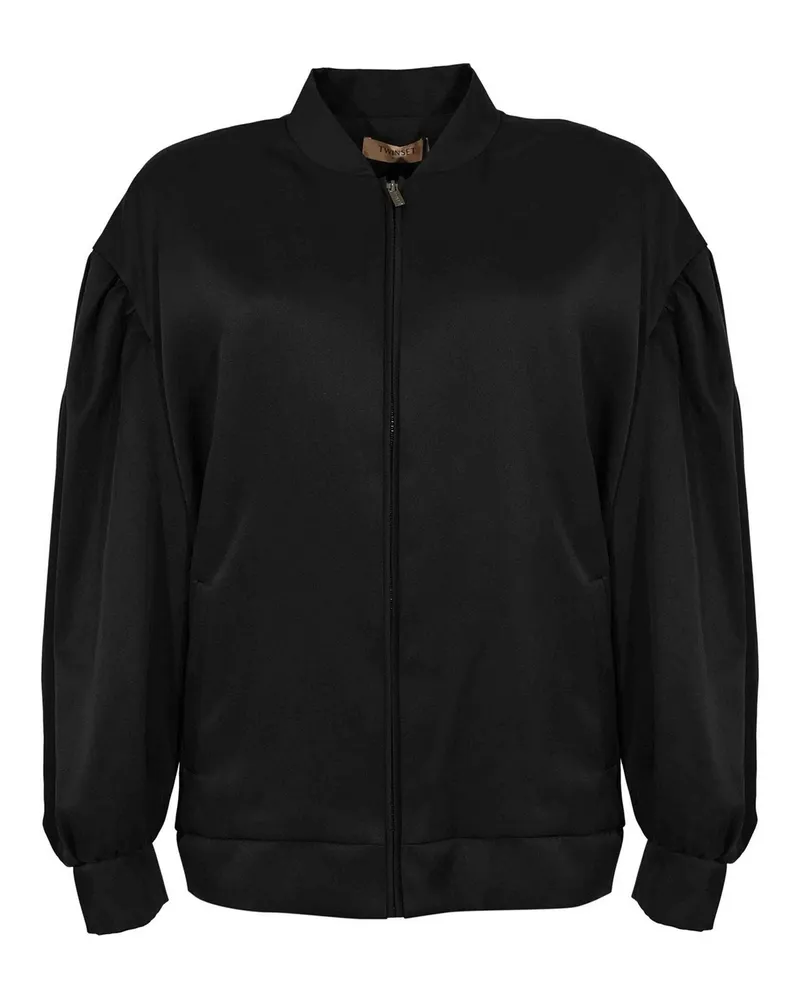 Twin-Set Bomberjacke - Schwarz Schwarz