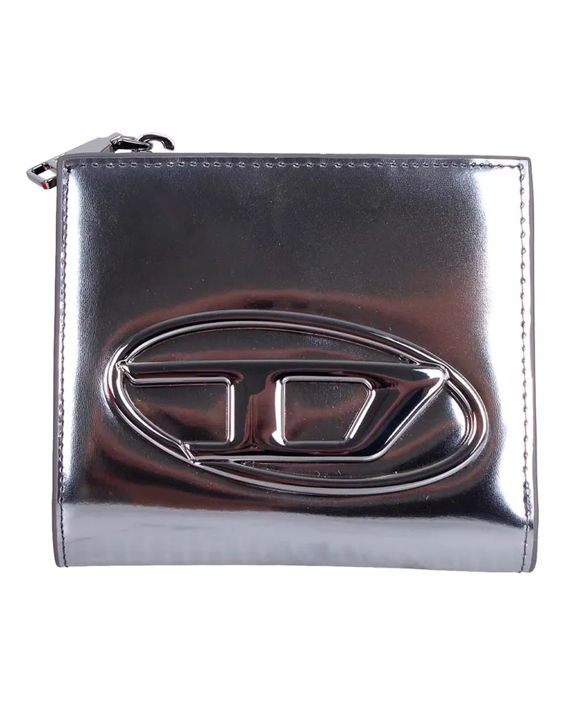 Diesel Portemonnaie - Silber Silber