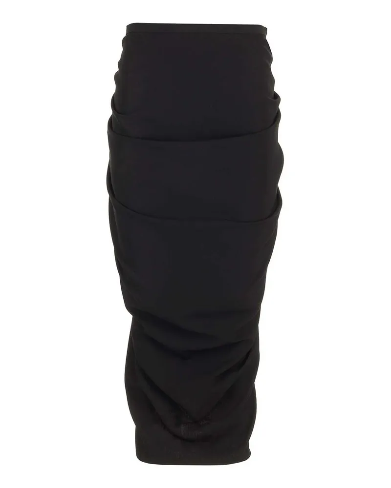 Dries van Noten Midirock - Schwarz Schwarz