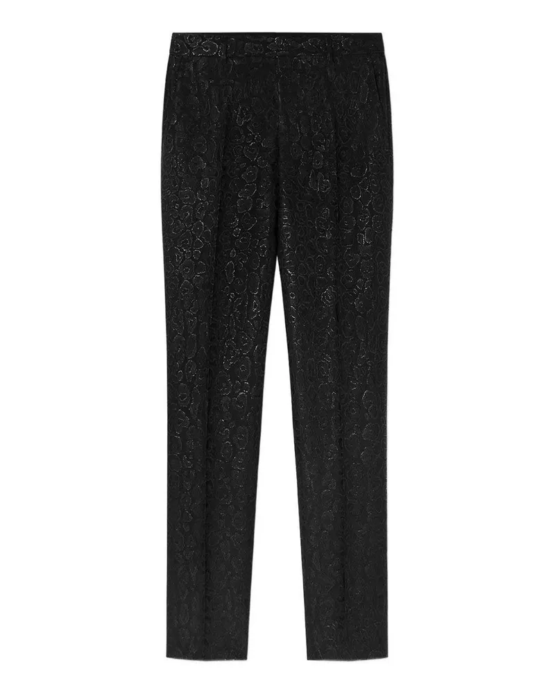 Versace Formale Hose - Schwarz Schwarz