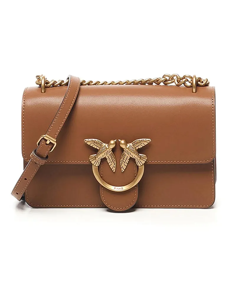 Pinko Schultertasche - Braun Braun