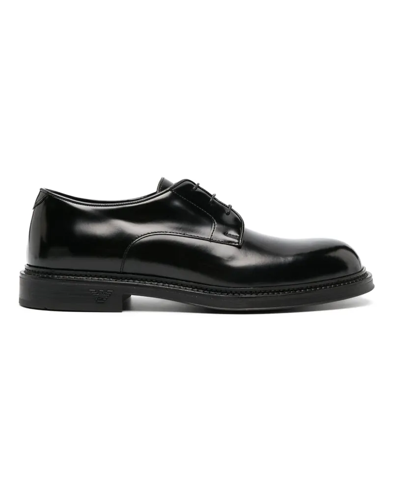 Emporio Armani Schnürschuhe - Schwarz Schwarz