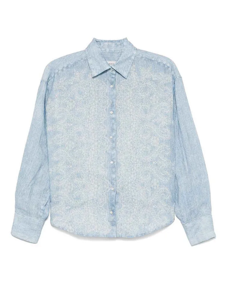 Ermanno Scervino Hemd - Blau Blau