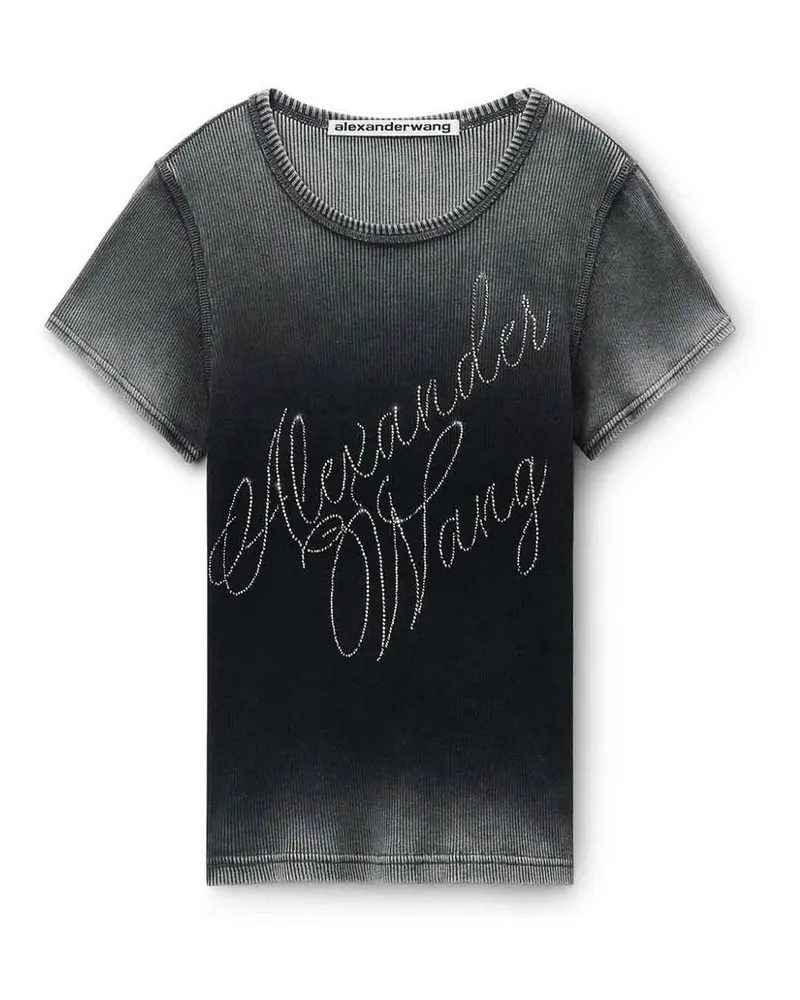 Alexander Wang T-Shirt - Schwarz Schwarz