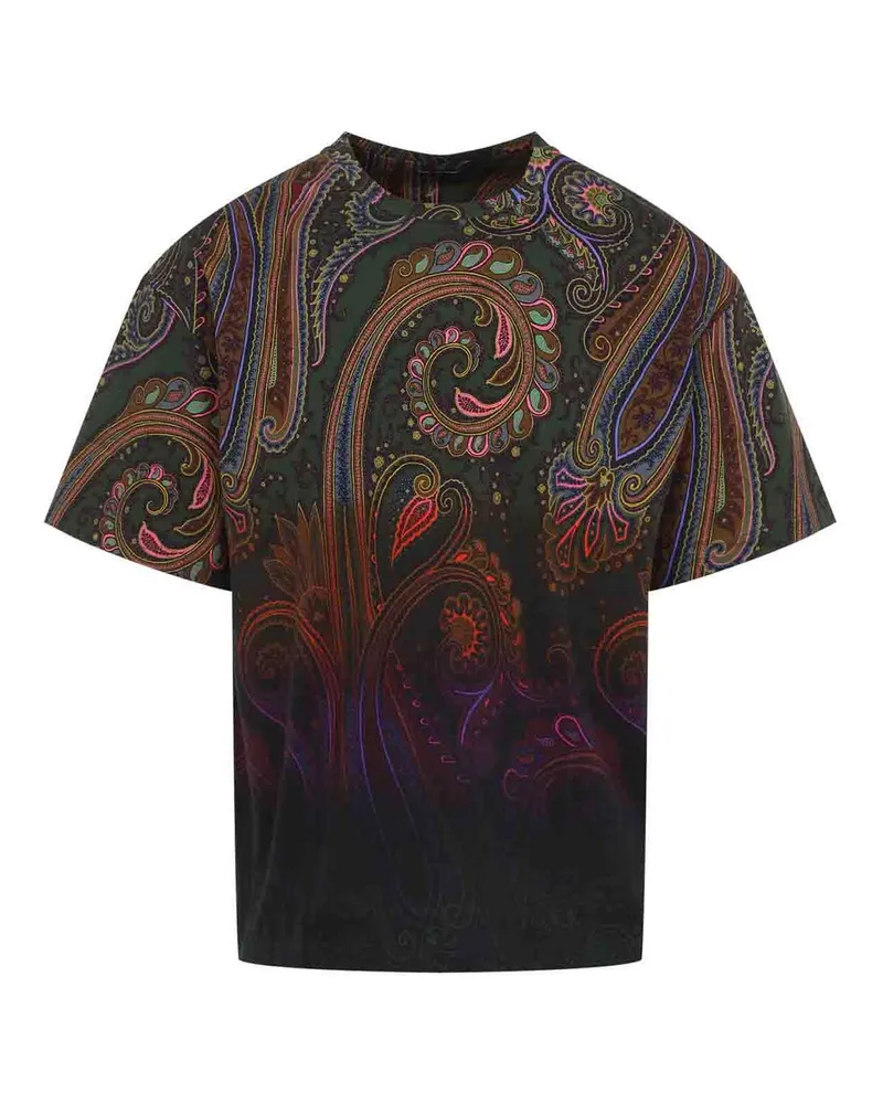 Etro T-Shirt - Grün Grün