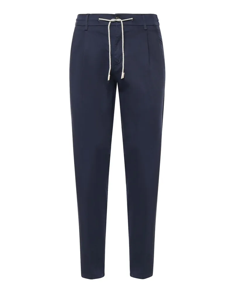 Eleventy Casual Hose - Blau Blau