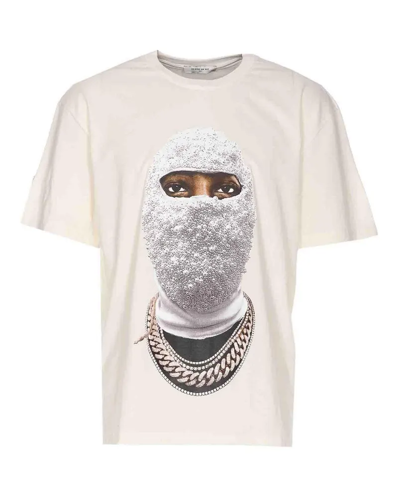 IH NOM UH NIT Rundhalspullover - Weiß Weiß