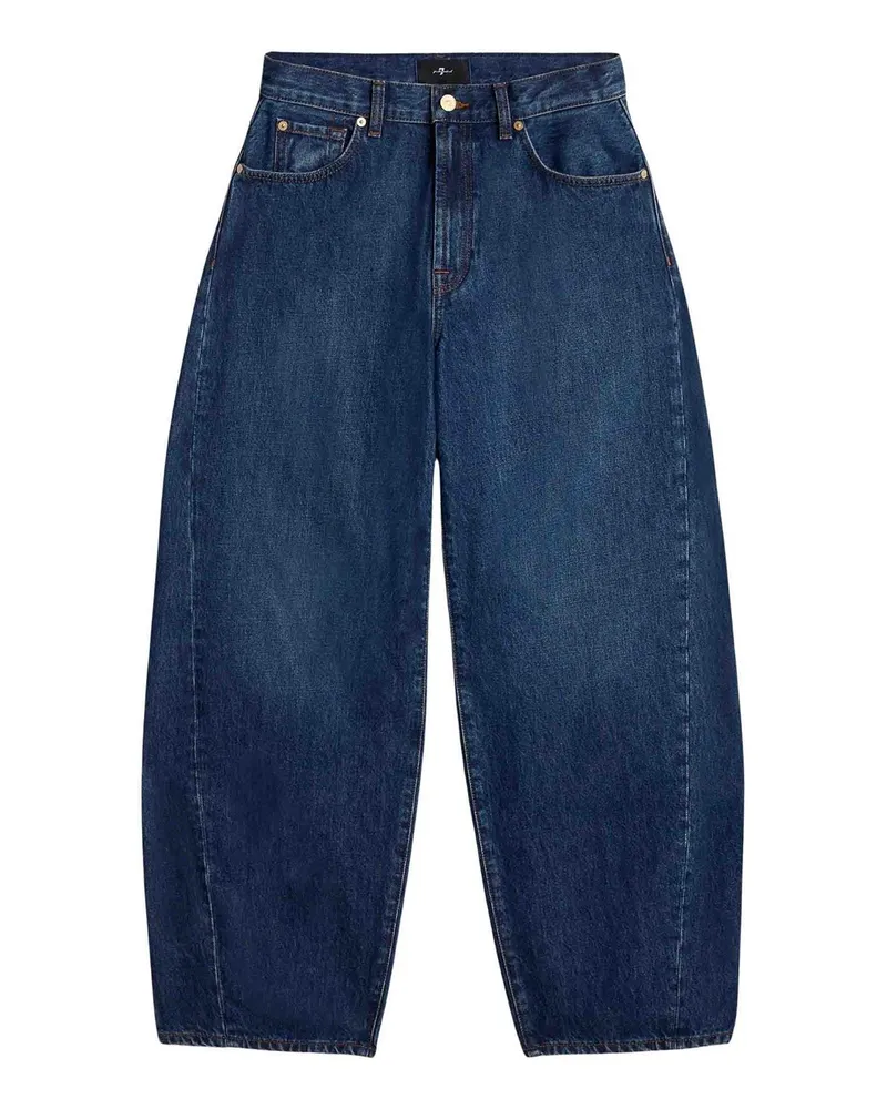 7 for all mankind Straight Leg Jeans - Blau Blau