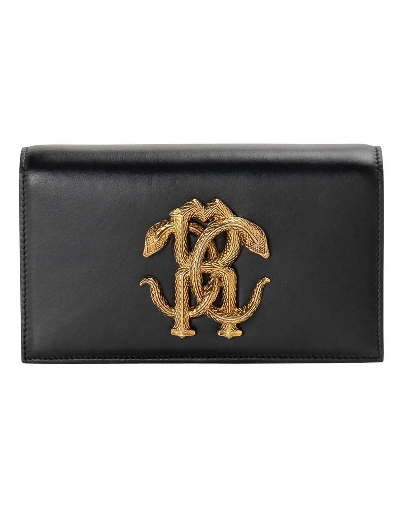 Roberto Cavalli Schultertasche - Schwarz Schwarz