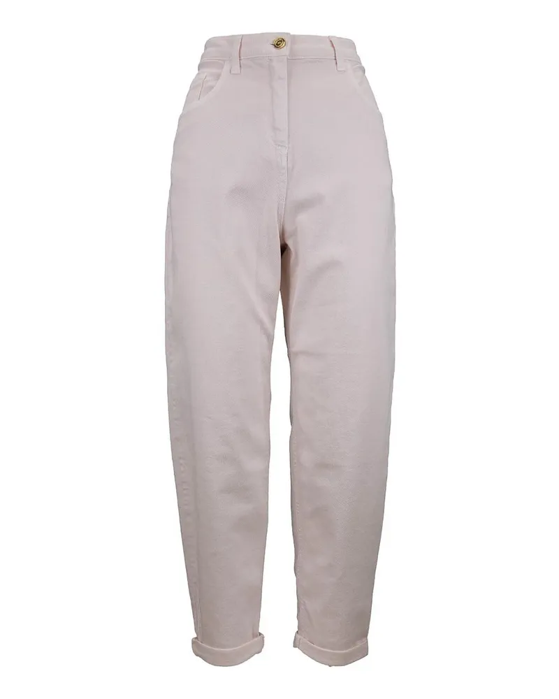 Elisabetta Franchi Bootcut Jeans - Hellrosa Hellrosa