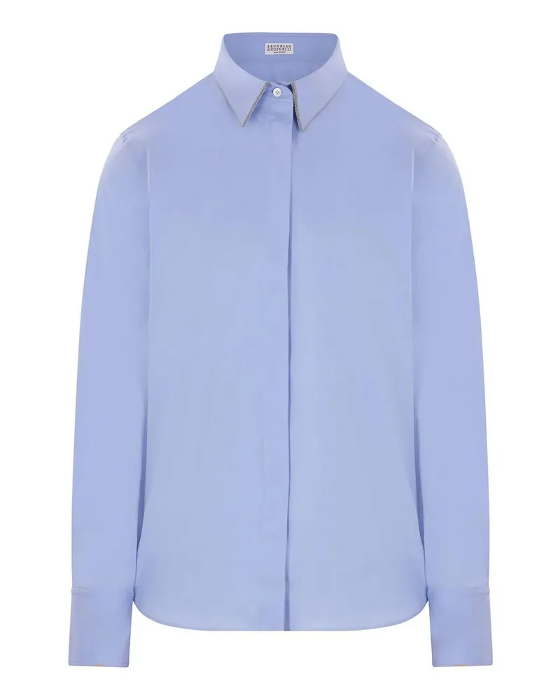 Brunello Cucinelli Hemd - Hellblau Hellblau