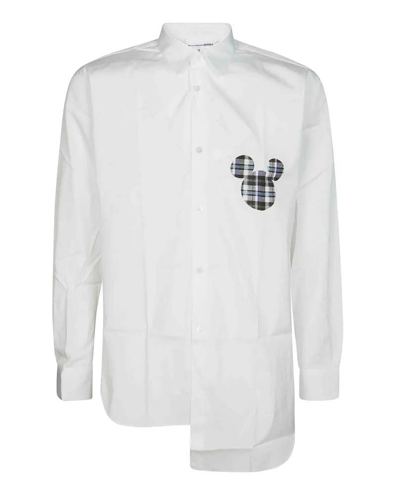 Comme des Garçons Hemd - Weiß Weiß