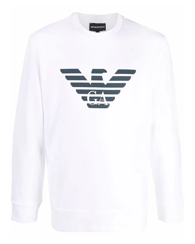 Emporio Armani Sweatshirt - Weiß Weiß