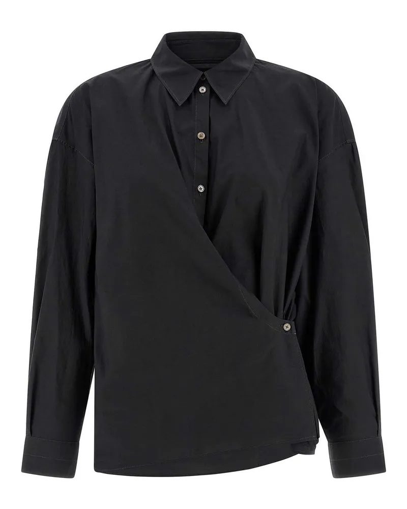 Christophe Lemaire Hemd - Schwarz Schwarz