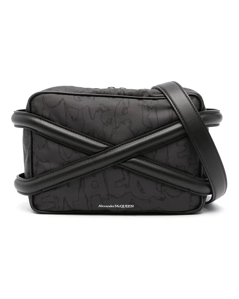 Alexander McQueen Umhängetasche - Schwarz Schwarz