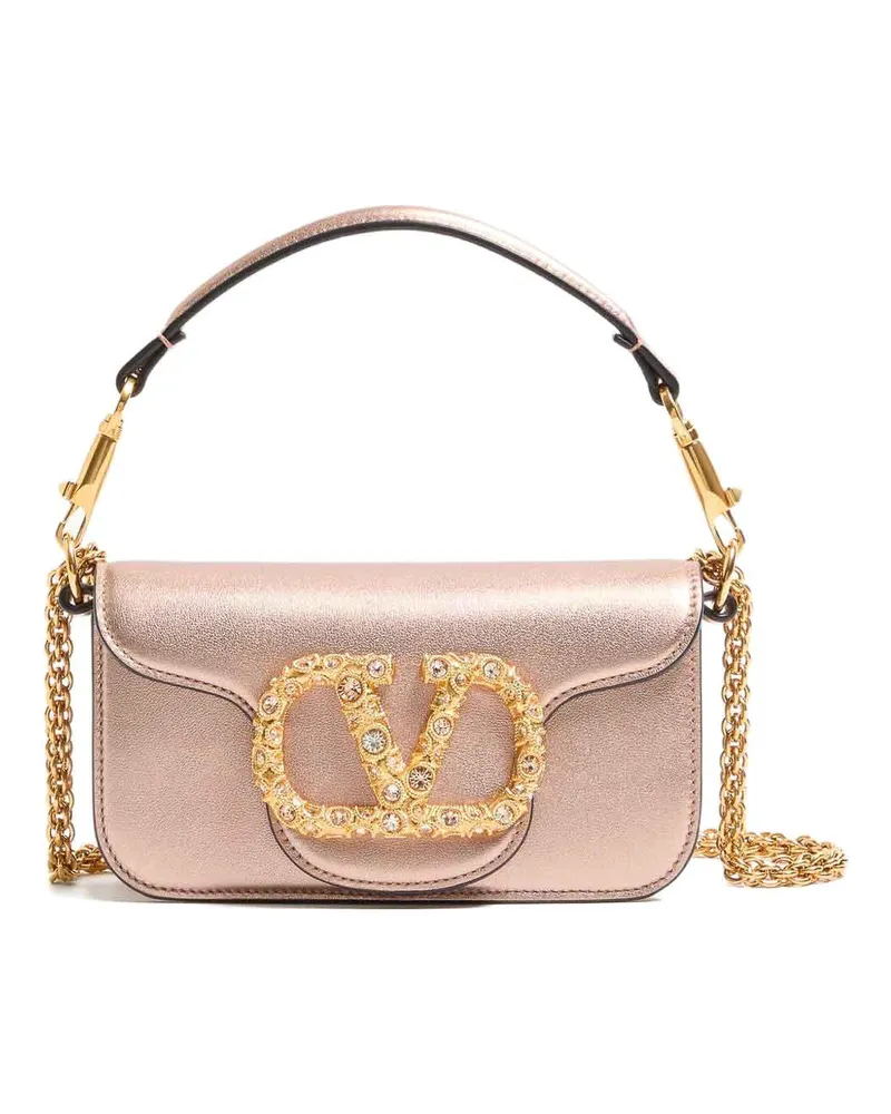 Valentino Garavani Schultertasche - Nude Nude