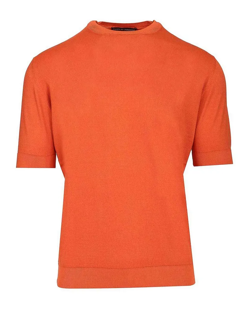Filippo de Laurentiis Rundhalspullover - Orange Orange