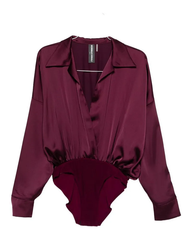 Norma Kamali Hemd - Lila Lila