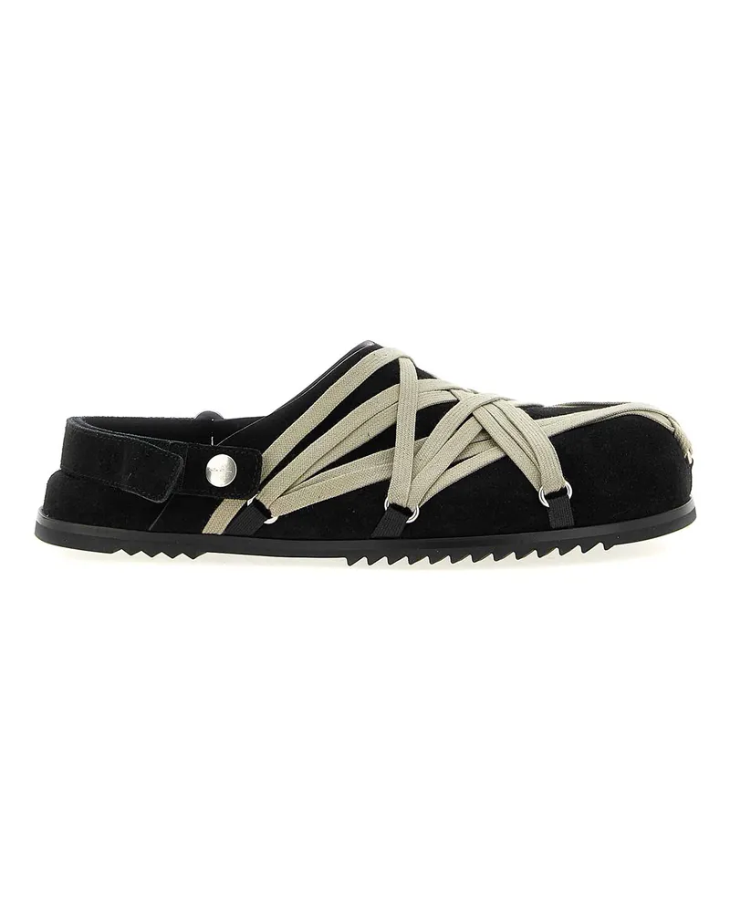 Rick Owens Mules - Schwarz Schwarz