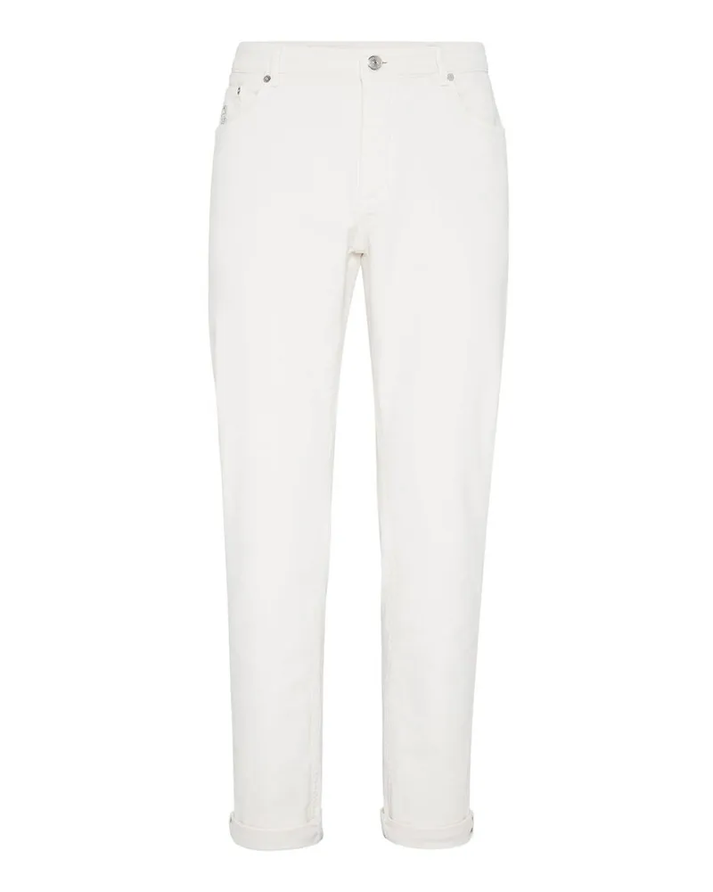 Brunello Cucinelli Top - Weiß Weiß