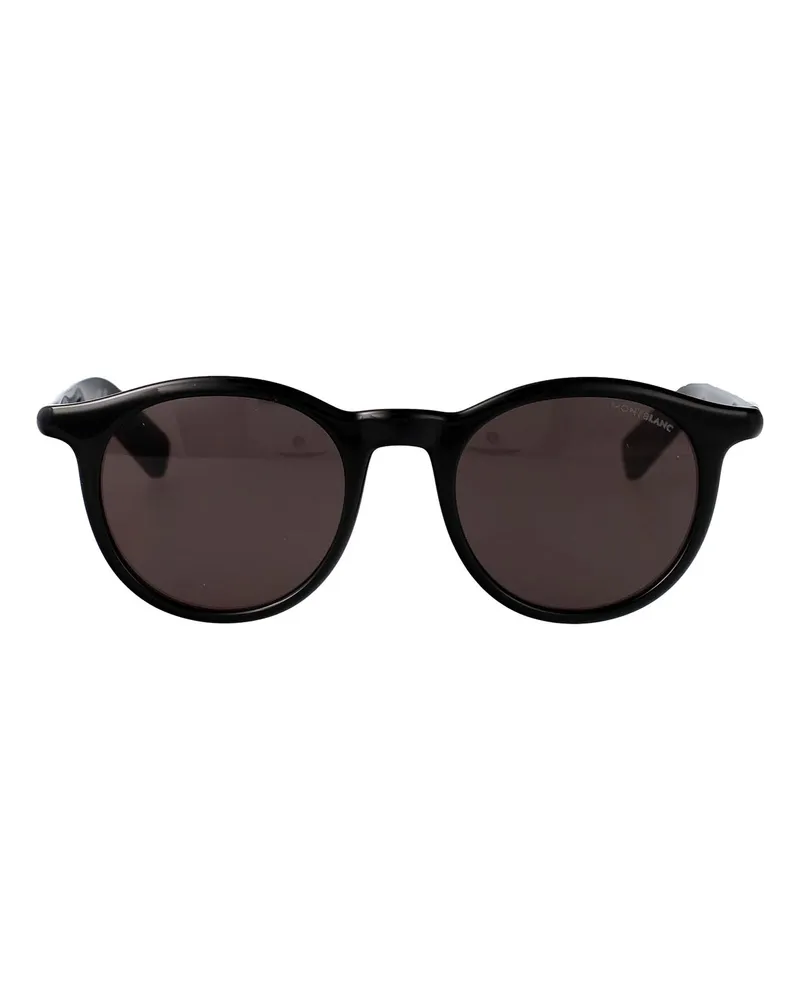 Montblanc Sonnenbrille - Schwarz Schwarz