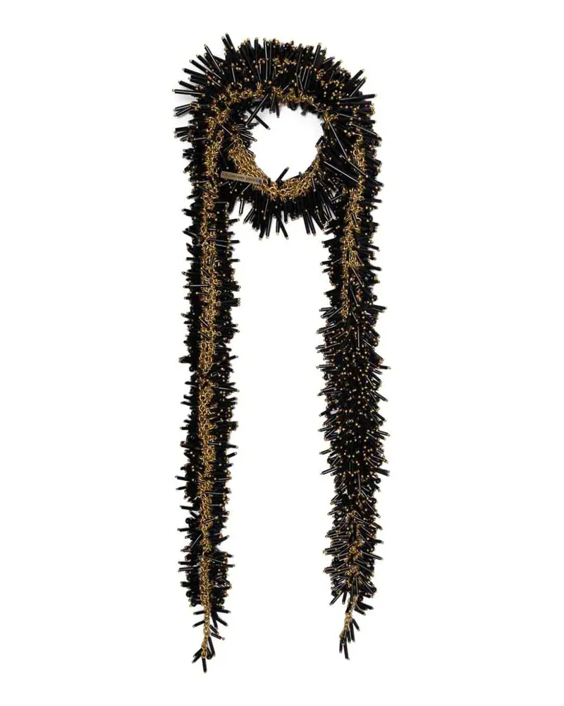 Dries van Noten Schal - Schwarz Schwarz