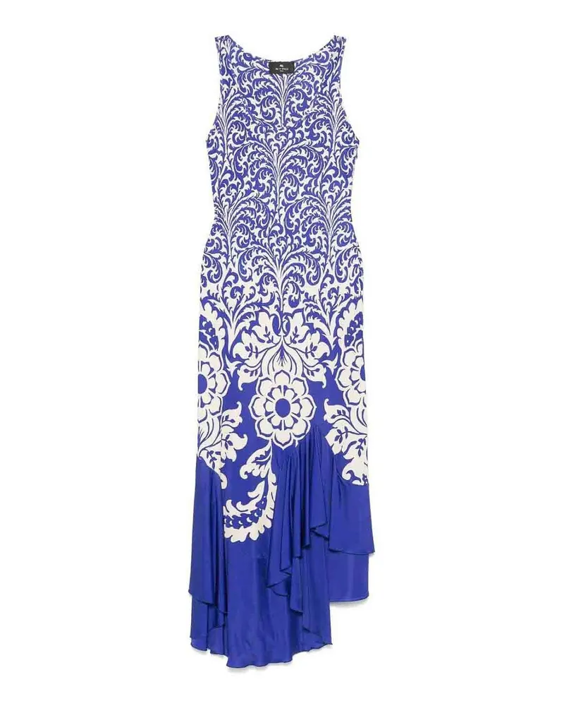 Etro Knielanges Kleid - Blau Blau
