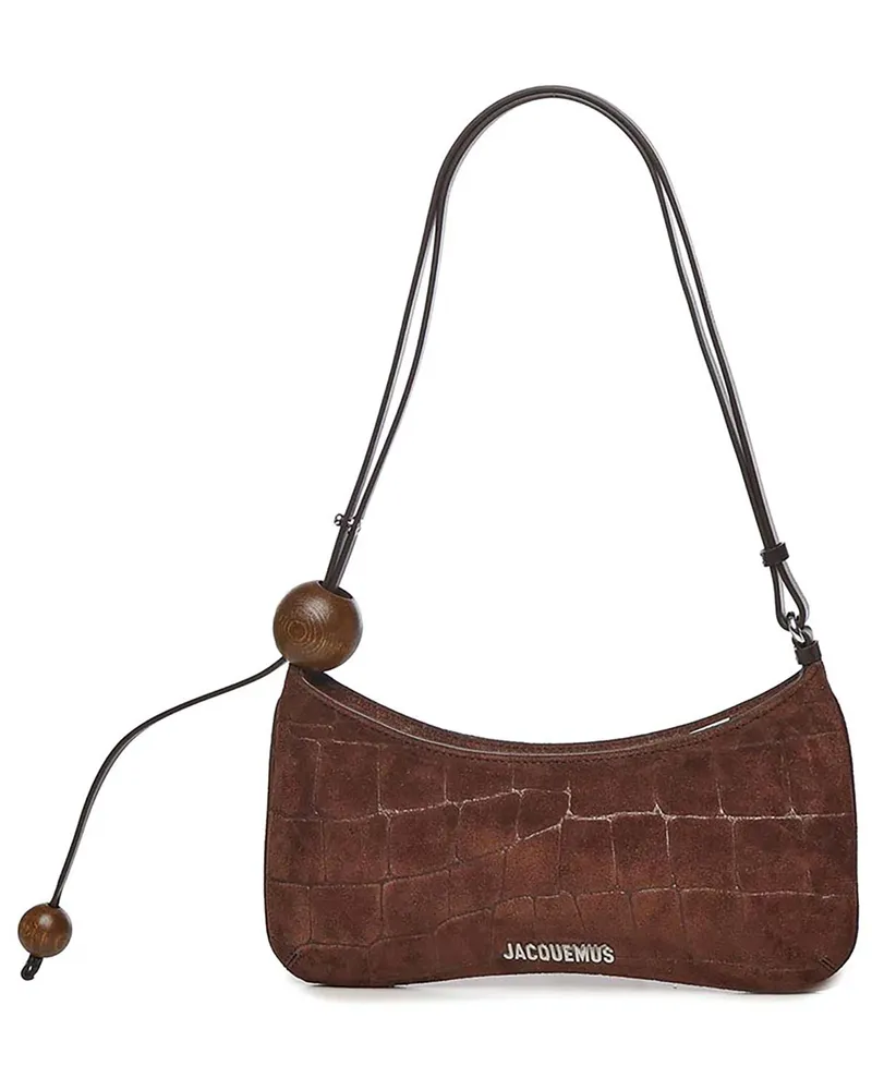 Jacquemus Schultertasche - Dunkelbraun Dunkelbraun