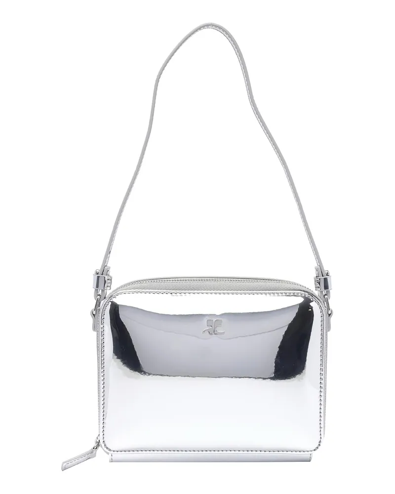 Courrèges Umhängetasche - Silber Silber