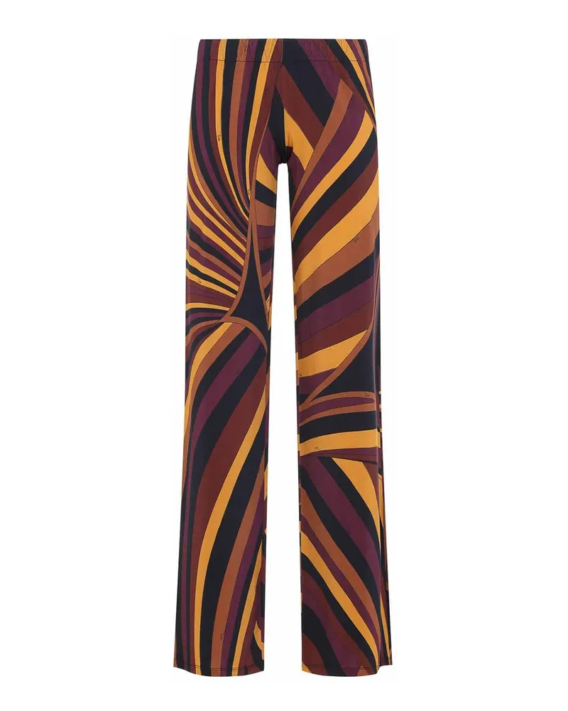 Emilio Pucci Casual Hose - Dunkelrot Dunkelrot