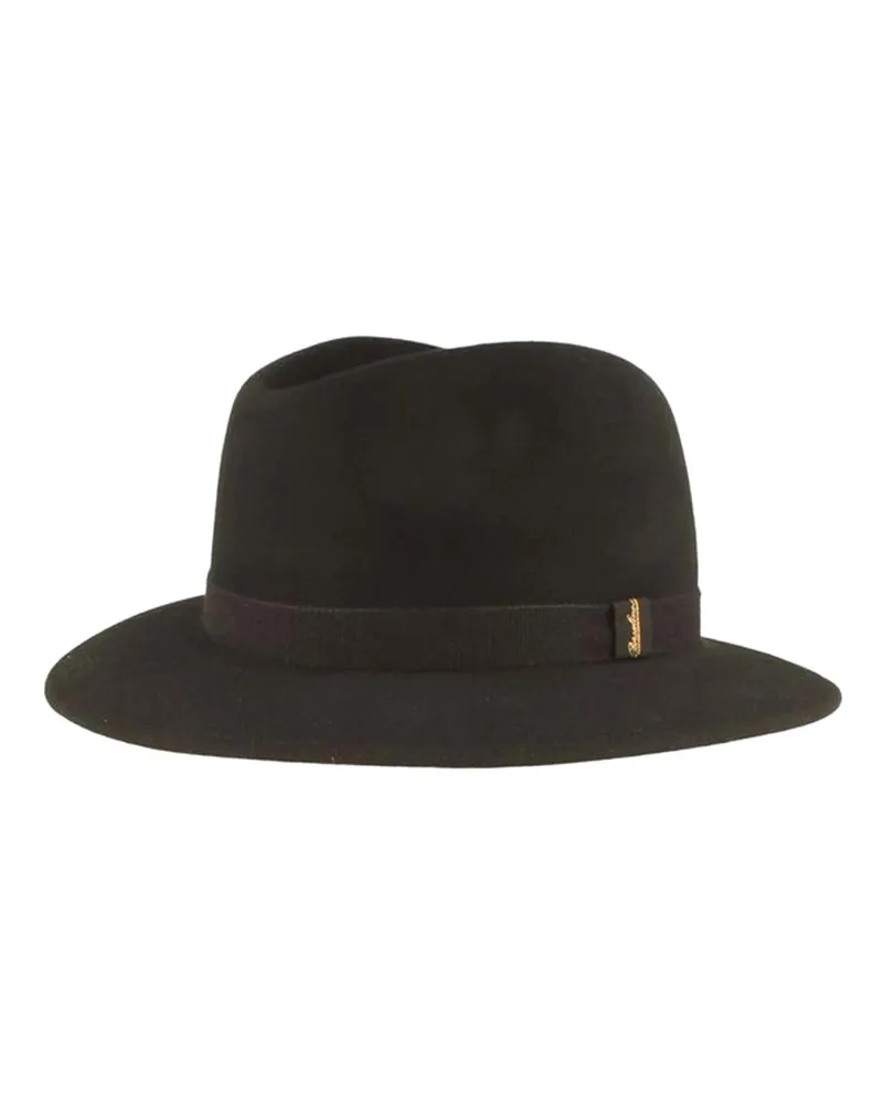 Borsalino Hut - Schwarz Schwarz