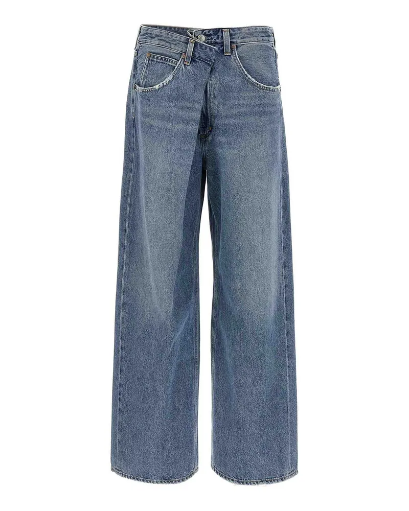 AGOLDE Bootcut Jeans - Hellblau Hellblau