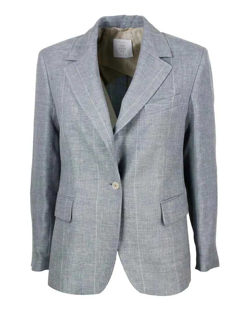 Eleventy Casualjacke - Blau Blau