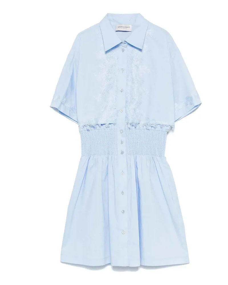 Ermanno Scervino Knielanges Kleid - Hellblau Hellblau