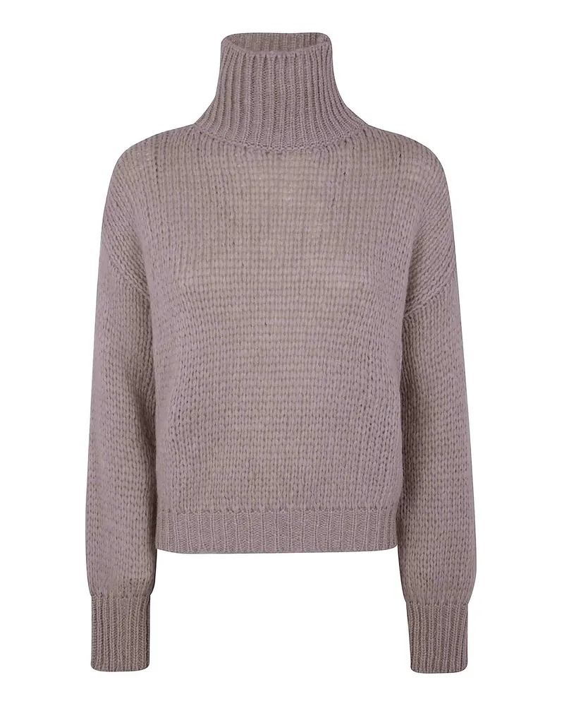 Nuur Rollkragenpullover - Grau Grau